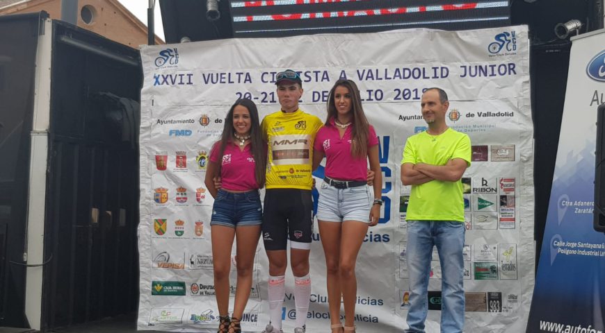 Mario Aparicio líder en la Vuelta Valladolid